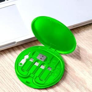 Multi-Functional Data Cable Storage Case, Portable Charging Cord Organizer